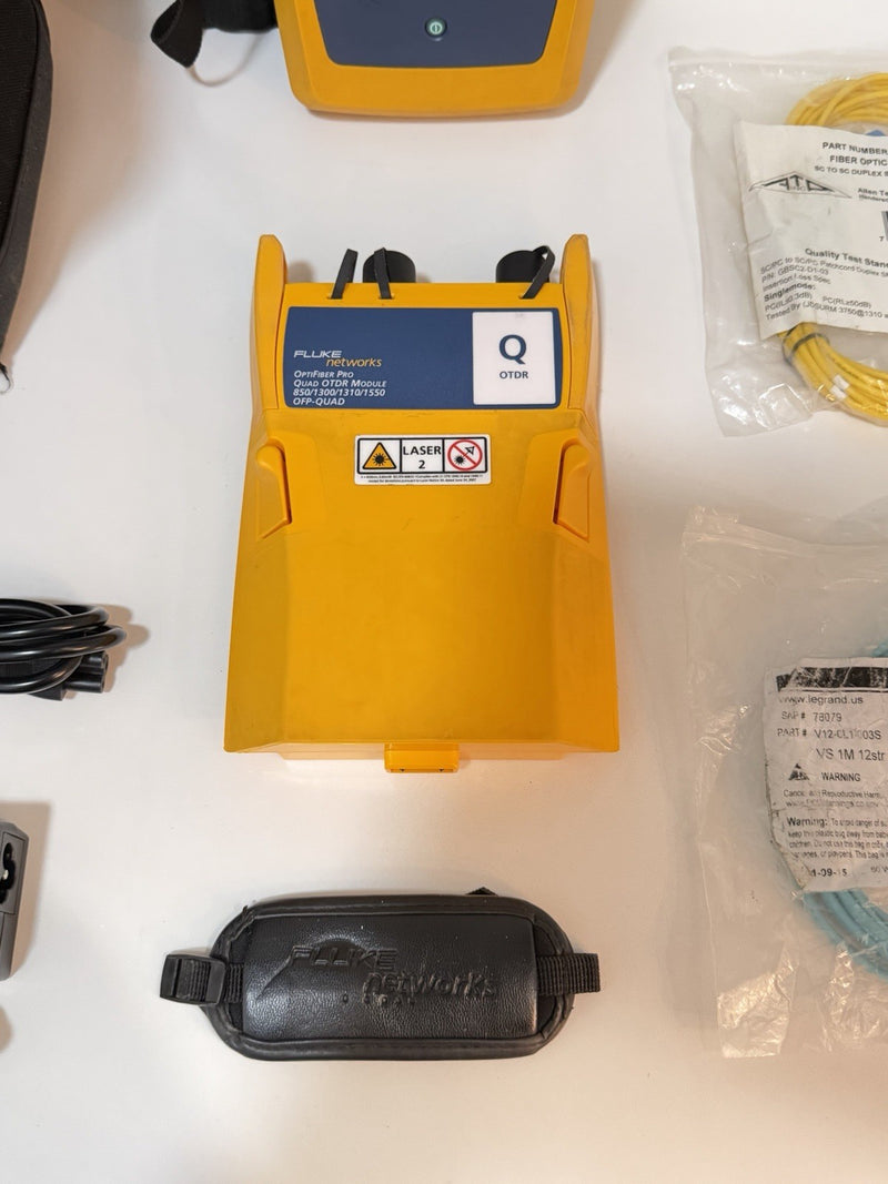 FLUKE NETWORKS OFP2-100-QI OPTIFIBER PRO QUAD OTDR V2 KIT CALIBRATED 2025