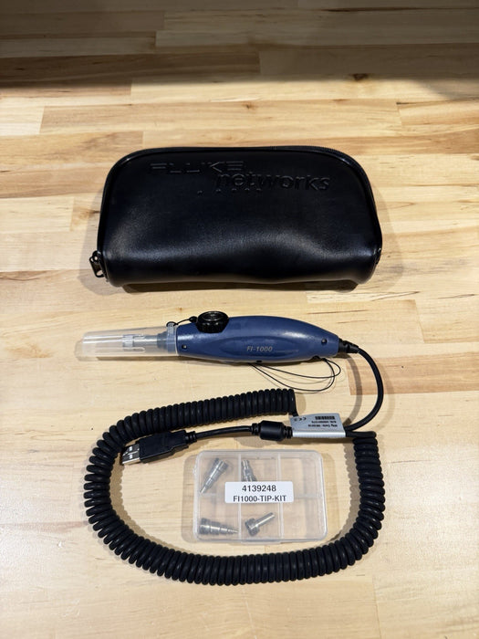 FLUKE FI-1000-KIT USB VIDEO PROBE & 4 TIP SET - SHIPS FAST