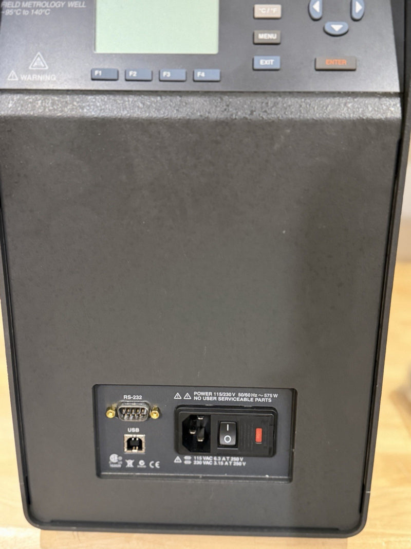FLUKE 9190A FIELD METROLOGY WELL -95°C TO 140°C TESTED