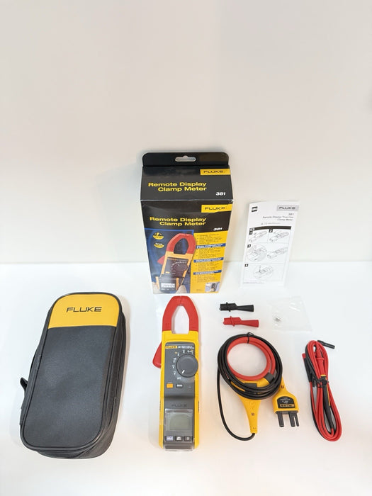 FLUKE 381 REMOTE DISPLAY CLAMP METER MFD 2025