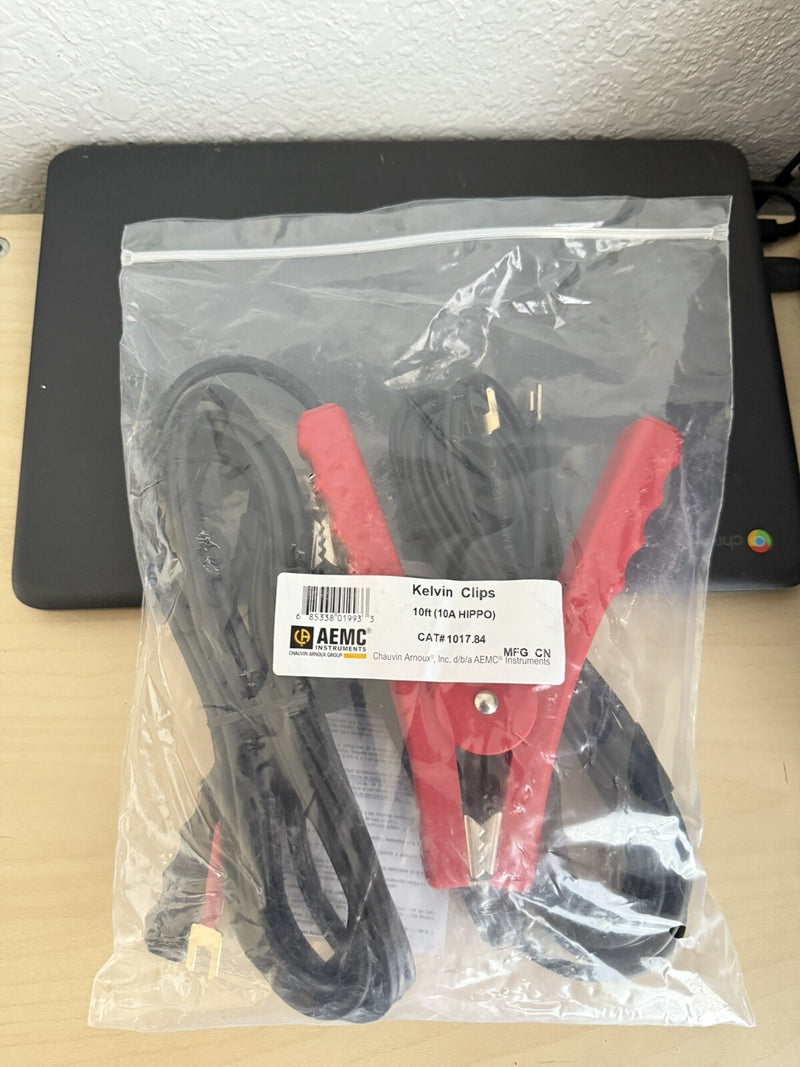 AEMC 1017.84 - KELVIN CLIPS 10 FT (10A - HIPPO)