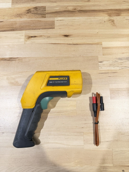 FLUKE 568 IR THERMOMETER WITH PROBE TESTED