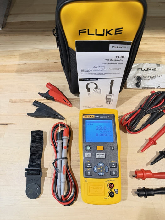 FLUKE 714B THERMOCOUPLE CALIBRATOR (NEW FACTORY SEALED) MFD-2024 (CAL-2024) NEW