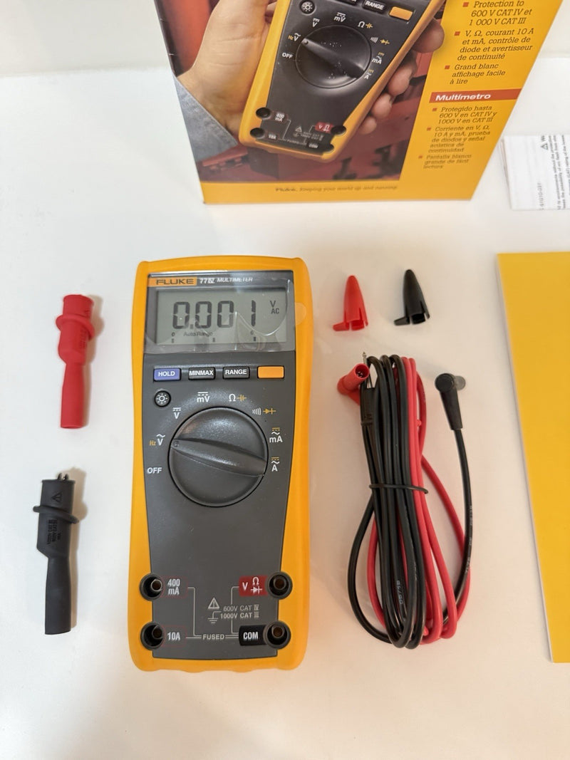 FLUKE 77 IV DIGITAL MULTIMETER CALIBRATED 2025