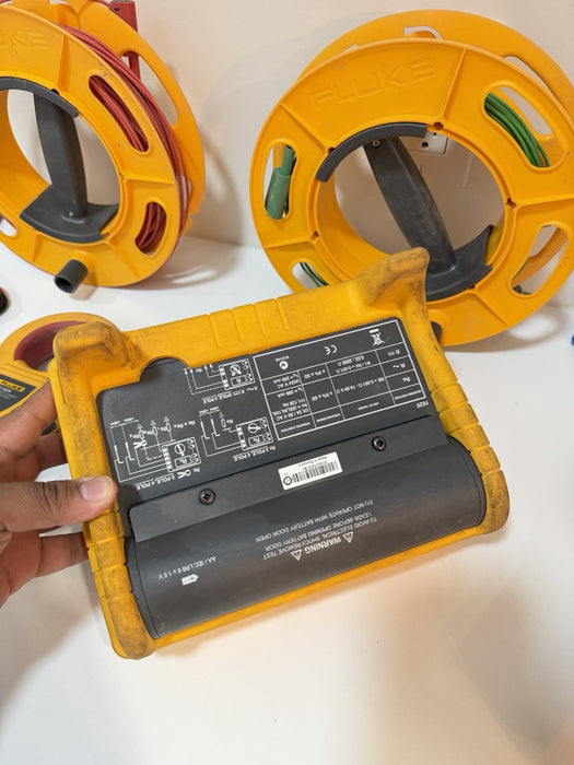 FLUKE 1625-2 ADVANCER EARTG GROUND TESTER GEO KIT TESTED