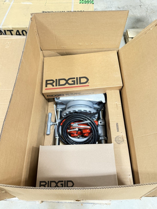RIDGID 15722 300 COMPLETE 115V (57 RPM) 1/8" - 2" 1/2 PIPE THREADING MACHINE NEW