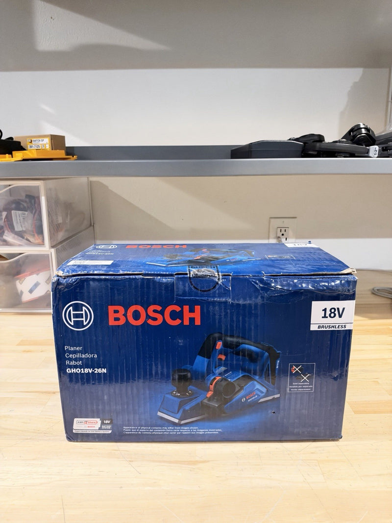BOSCH GHO18V-26N 18V 3-1/4" HANDHELD PLANER (TOOL ONLY) NEW SEALED