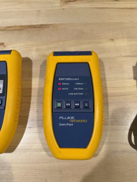 FLUKE 2956-4011 SIMPLIFIBER NETWORKS TESTER TESTED