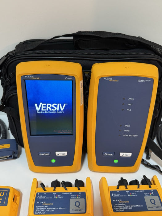 FLUKE NETWORKS DSX-8000QI 2 GHZ DSX2-8000 CABLE ANALYZER W QUAD OLTS CAL 2024