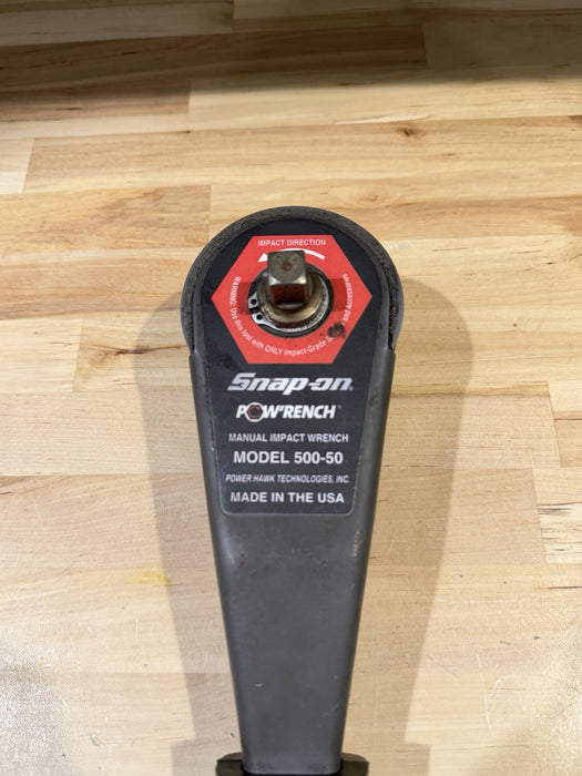 SNAP ON 3/4" DRIVE POW’RENCH 500-50 MODEL (TESTED) SHIPS FAST