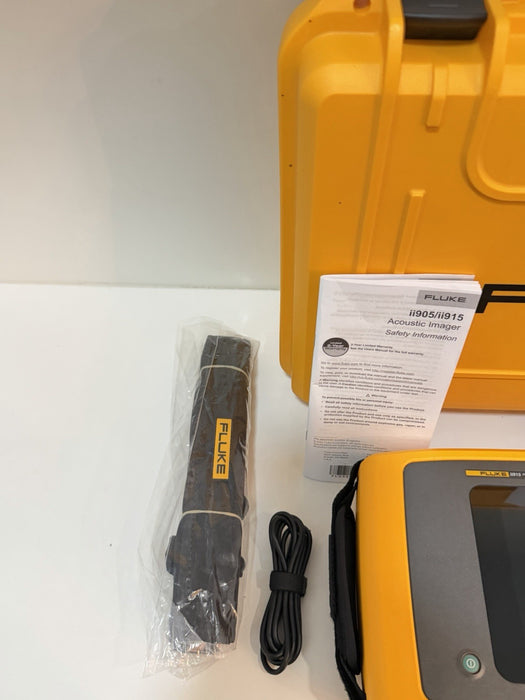 FLUKE ii915 ACOUSTIC IMAGER2-100KHZ W/LEAKQ PDQ MECQ & WIFI (CALIBRATED 2025)NEW