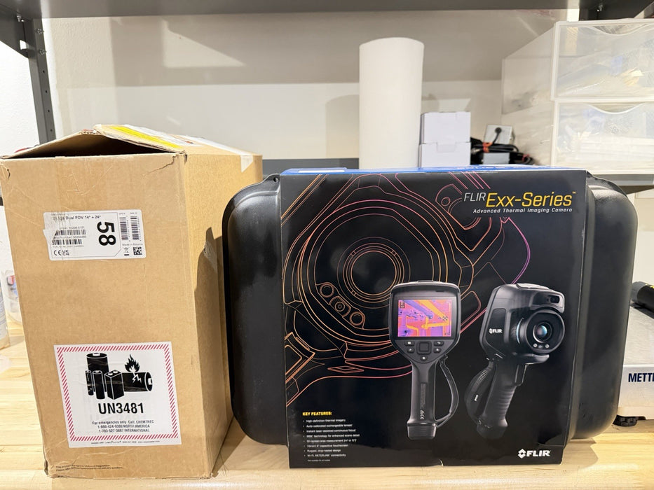 FLIR E96 DUAL FOV 14+24 THERMAL CAMERA (NEW FACTORY SEALED) CALIBRATED 2025