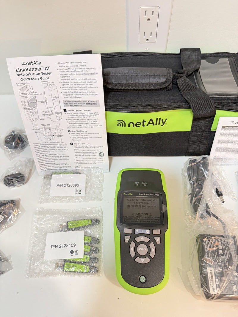 NETALLY LINKRUNNER AT2000 KIT NETWORK TESTER (LRAT-2000)