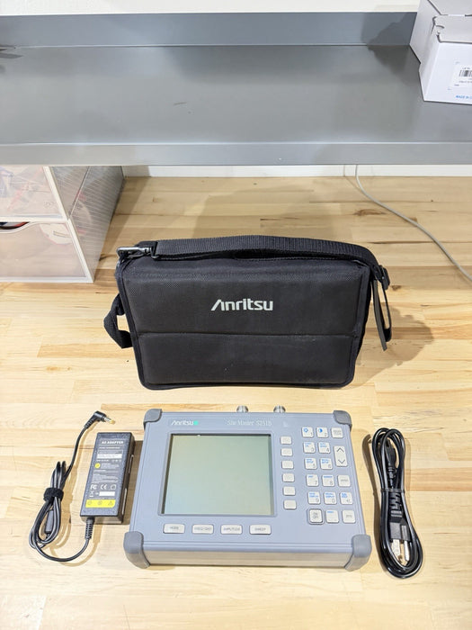 ANRITSU SITE MASTER S251B ANALYZER WITH CHARGER TESTED