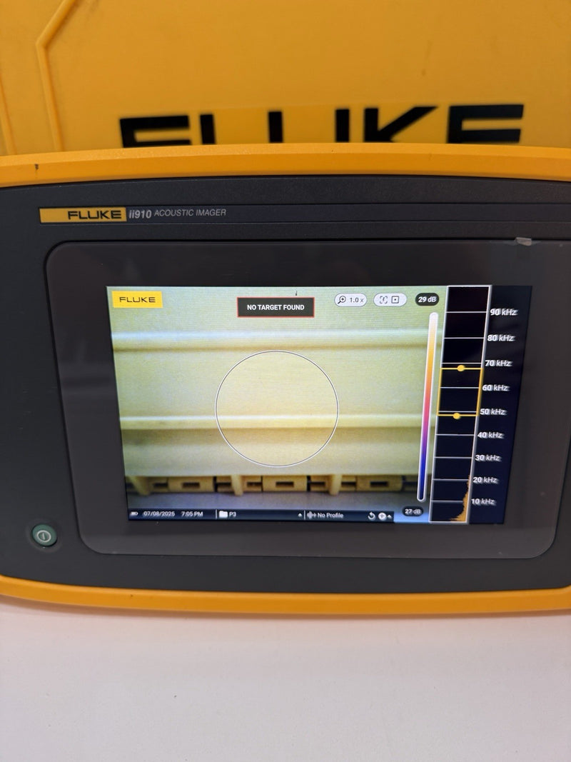 FLUKE II910 ACOUSTIC IMAGER WITH ACCESSORIES