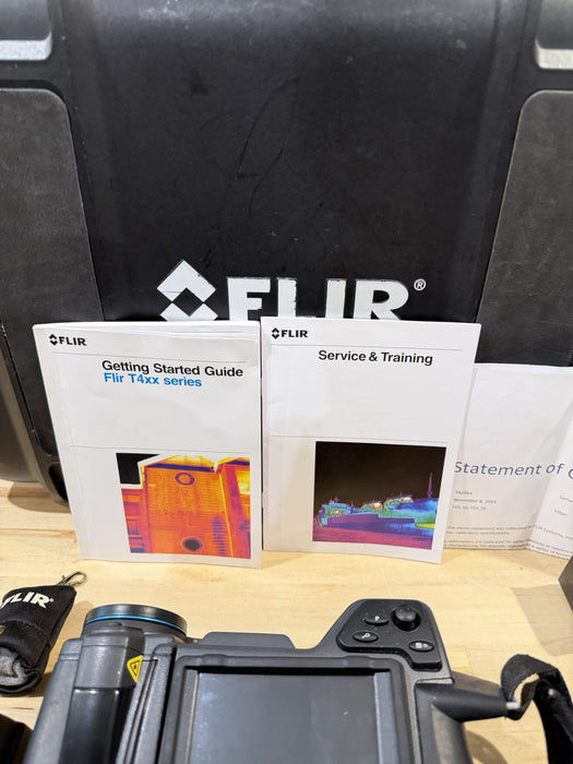FLIR T420BX THERMAL IMAGING CAMERA WITH CHARGER & BATTERIES TESTED