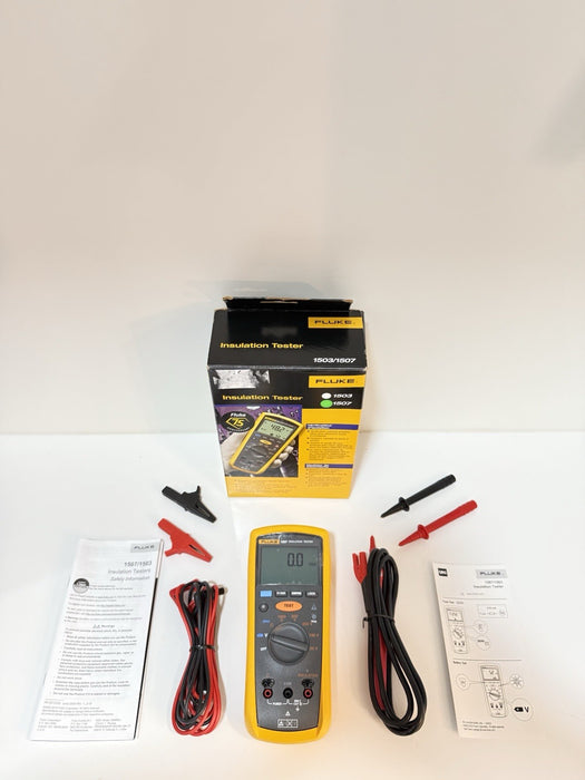 FLUKE 1507 INSULATION TESTED NEW SEALEDCALIBRATED 2025