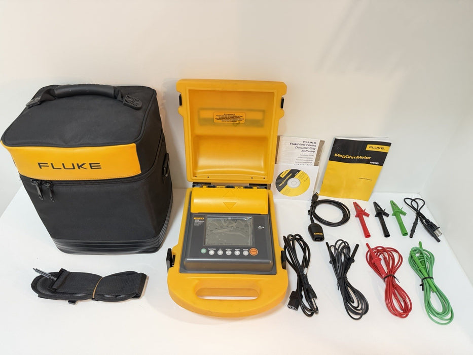 FLUKE 1550B MEGOHMMETER HIGH VOLTAGE INSULATION TESTER (NEW) SHIPS FAST