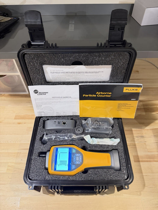 FLUKE 985 AIRBORNE PARTICLE COUNTER TESTER CALIBRATED 2025 TESTED