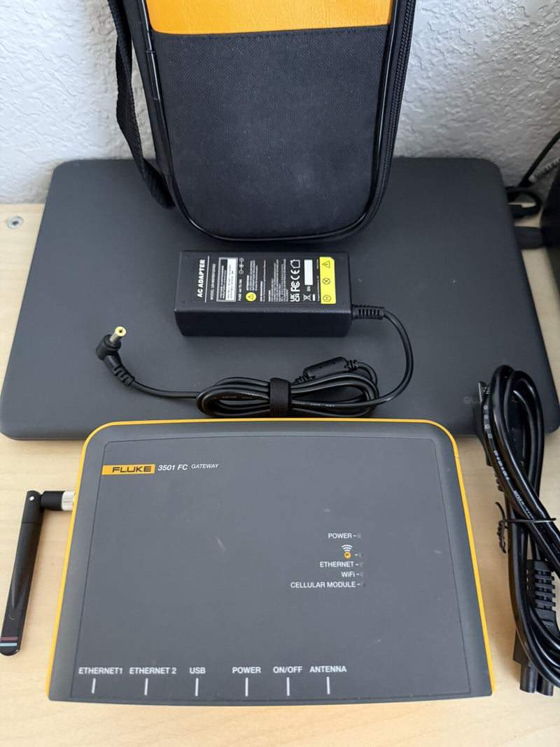 FLUKE 3501 FC GATEWAY WITH BAG & POWER SUPPLY