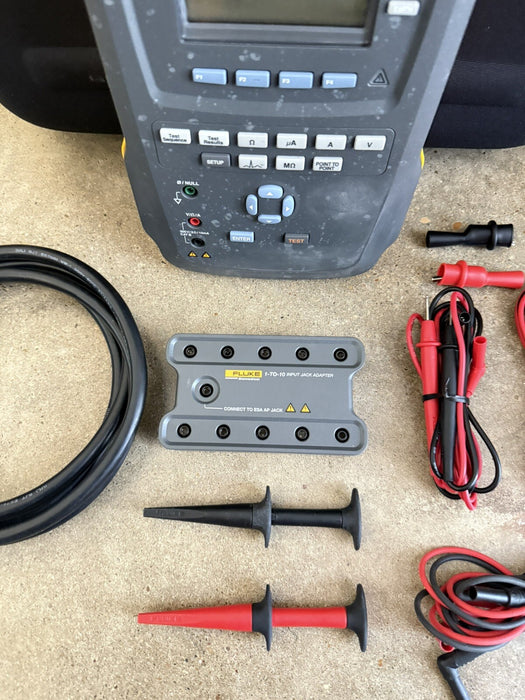 FLUKE ESA615 EU 230V ELECTRICAL SAFETY ANALYZER TESTED