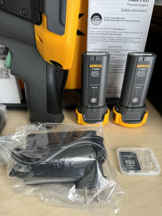 FLUKE TI450 PRO 60HZ THERMAL IMAGER WITH 2 BATTERIES