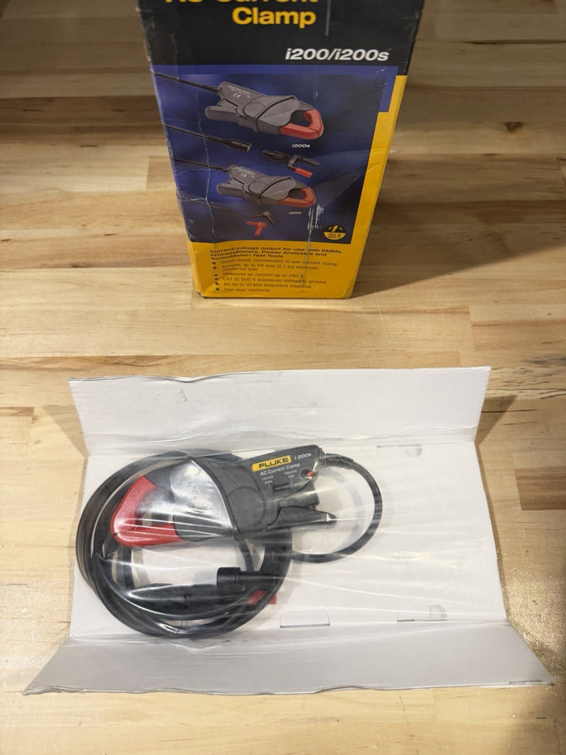 FLUKE I200S AC CURRENT CLAMP