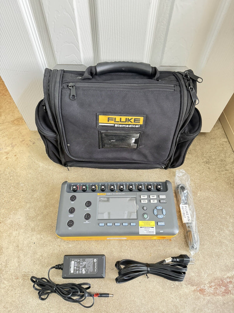 FLUKE BIOMEDICAL PROSIM 8 VITAL SIGNS SIMULATOR CALIBRATED 2024