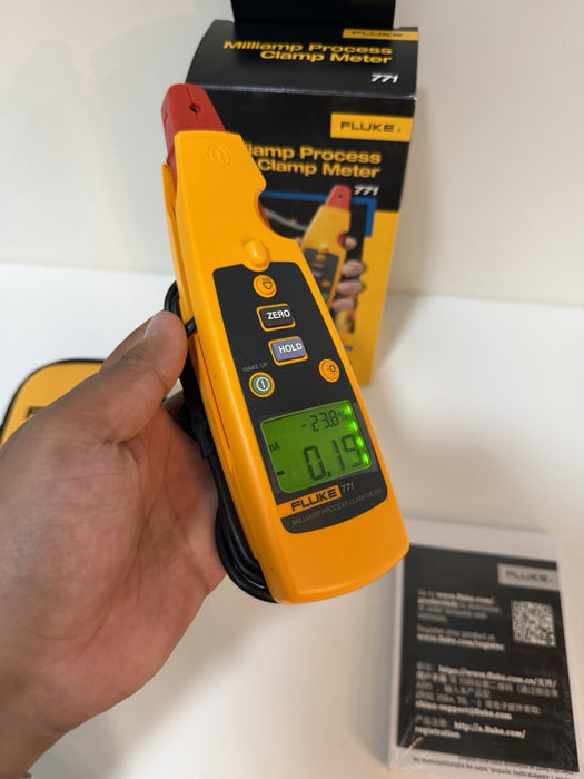 FLUKE 771 MILLIAMP PROCESS CLAMP METER CALIBRATED 2025 NEW