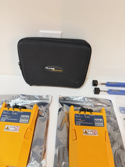 FLUKE NETWORKS CFP-MM-ADD CERTIFIBER PRO MULTIMODE OLTS MODULES KIT (NEW SEALED)