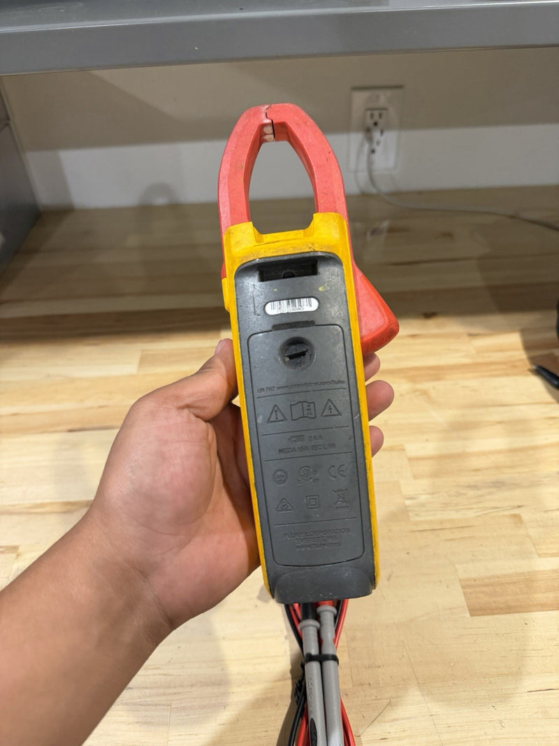 FLUKE 376FC WIRELESS TRUE RMS AC/DC CLAMP METER WITH LEADS