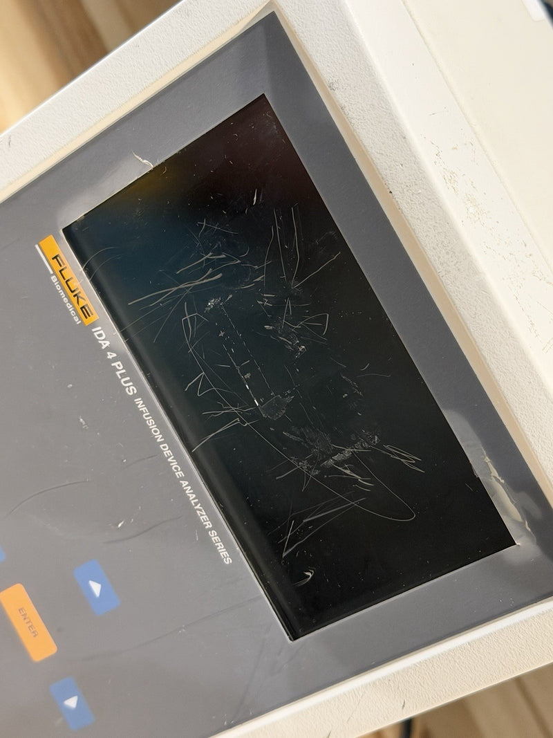 FLUKE BIOMEDICAL IDA 4 PLUS INFUSION DEVICE ANALYZER SERIES TESTED