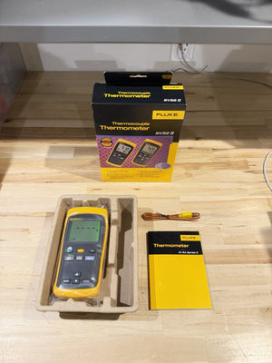 FLUKE 51 II THERMOCOUPLE THERMOMETER- SHIPS FAST (NEW)