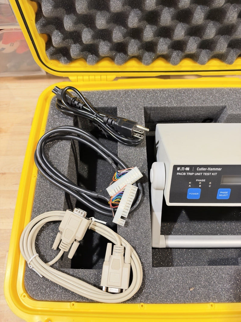 EATON MTK1000 TEST KIT FOR MAGNUM DS DIGITRIP CUTLER HAMMER TRIP UNIT TEST KIT