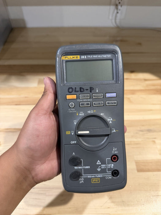 FLUKE 28 II TRUE RMS MULTIMETER FOR PARTS