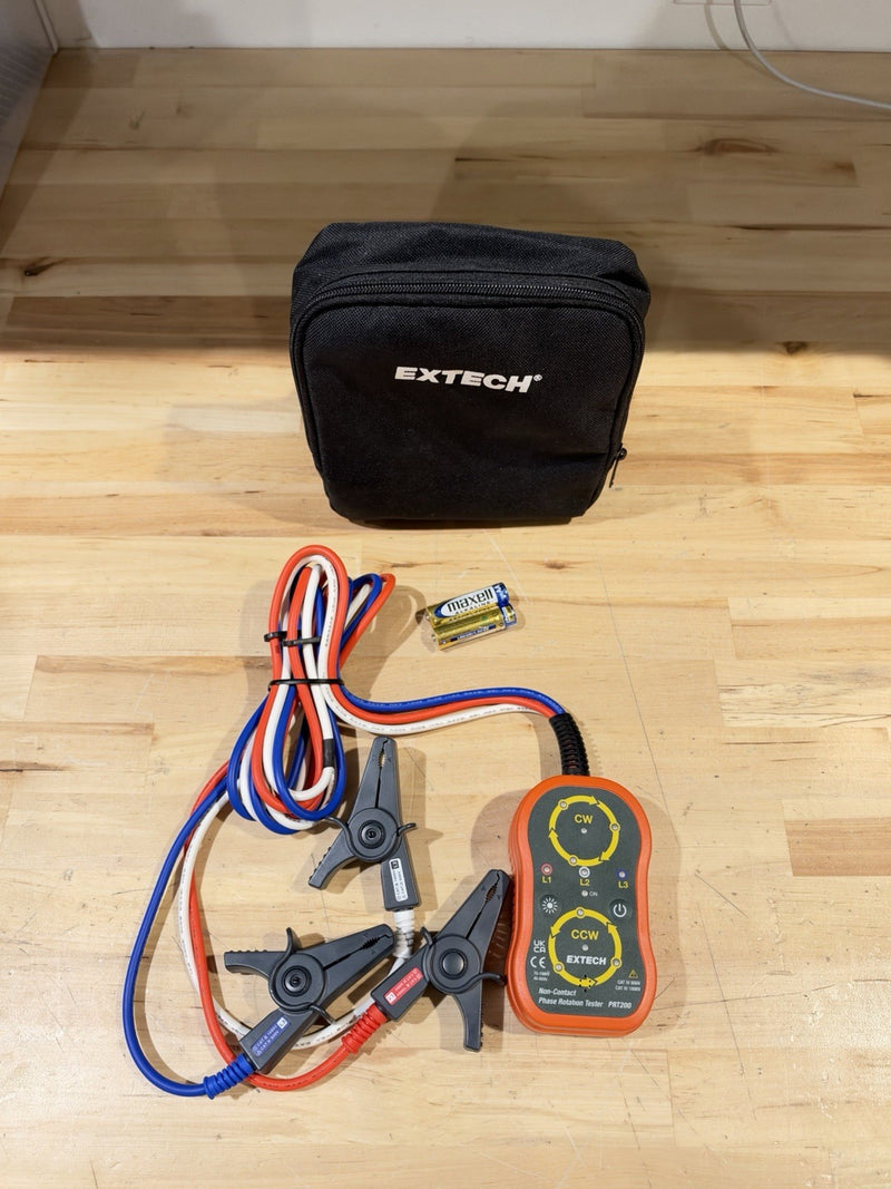 EXTECH PRT200 INSTRUMENTS PHASE ROTATION TESTER (TESTED) SHIPS FAST