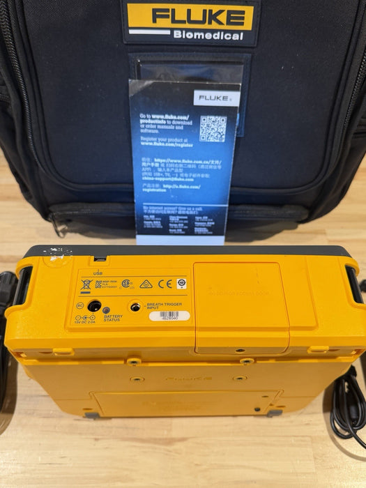 FLUKE VT900 GAS FLOW ANALYZER W/CASE & CHARGER-FREE SHIPPING (TESTED)