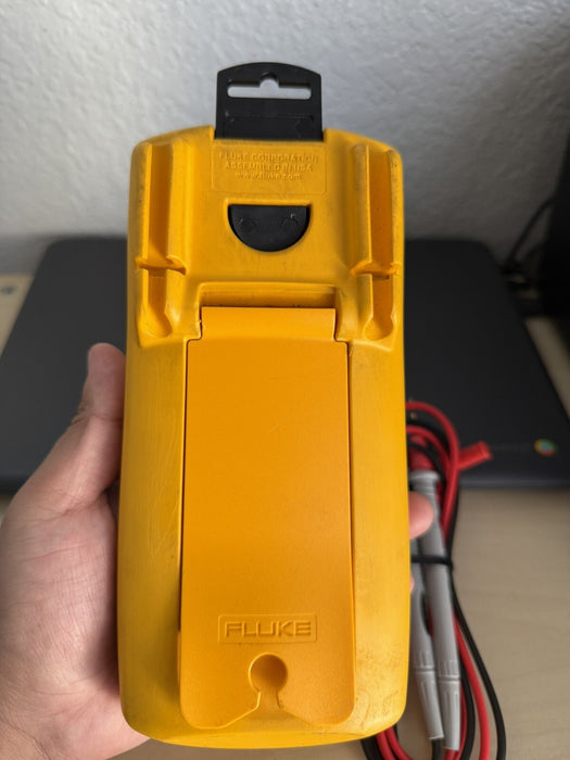 FLUKE 87-V INDUSTRIAL TRUE RMS DIGITAL MULTIMETER WITH LEADS