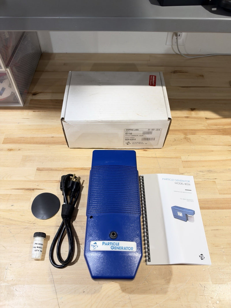 TSI PARTICLE GENERATOR 8026 (NEW SEALED) TESTED - SHIPS FAST