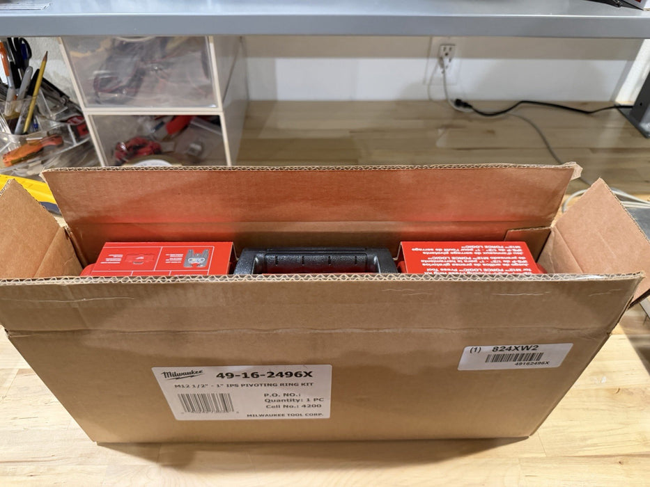 MILWAUKEE 49-16-2496X 1/2"-1" IPS-P PIVOTING PRESS RING KIT