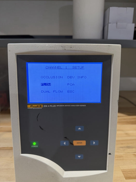 FLUKE BIOMEDICAL IDA 4 PLUS INFUSION DEVICE ANALYZER SERIES (TESTED) SHIPS FREE