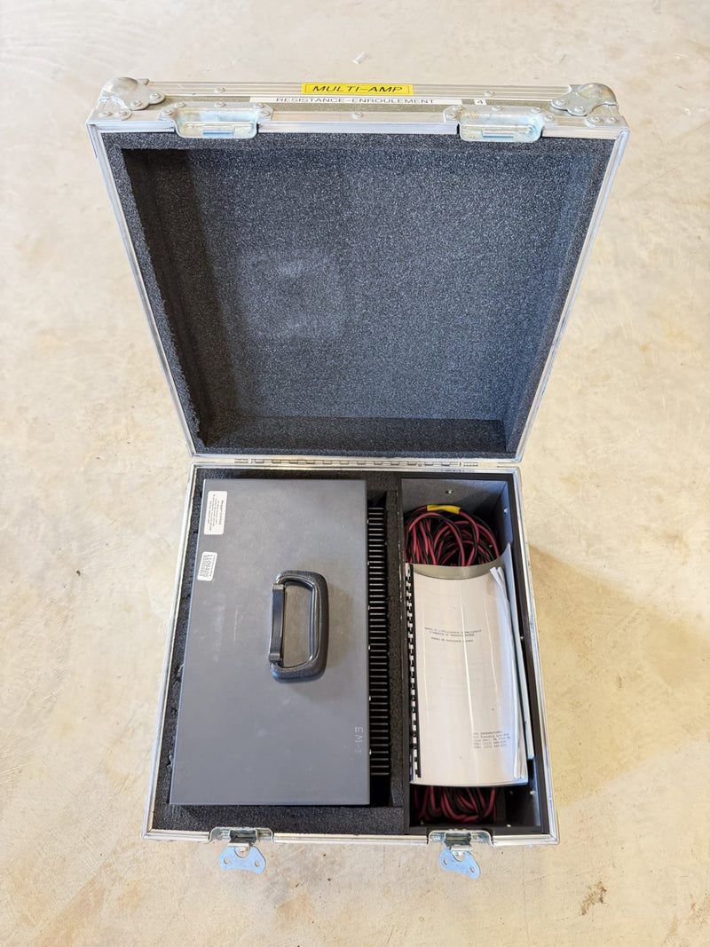 MULTI-AMP 830280 MEGGER TRANSFORMER OHMMETER 5A WINDING RESISTANCE TESTER