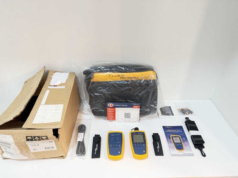FLUKE NETWORKS FTK2000 SIMPLIFIBER SINGLE MODE 1310/1550NM FIBER VERIFICATION KT