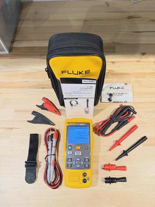 FLUKE 714B THERMOCOUPLE CALIBRATOR (NEW FACTORY SEALED) MFD-2024 (CAL-2024) NEW