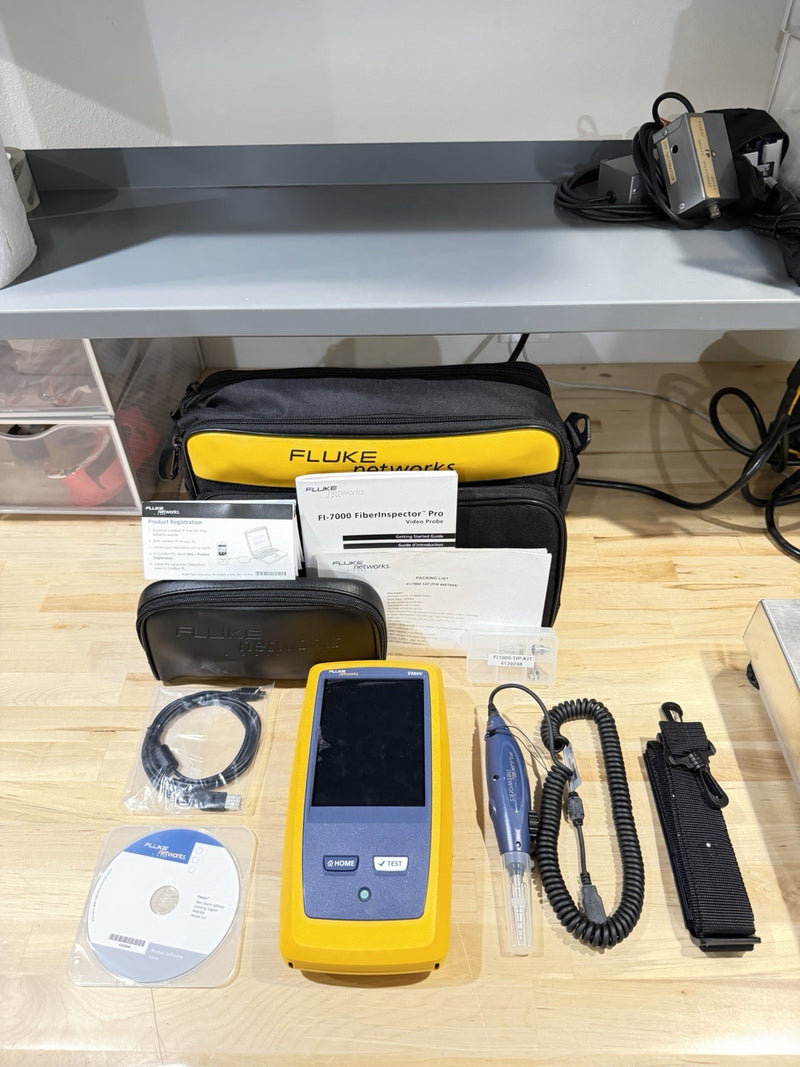 FLUKE NETWORKS FI-7000 FIBER INSPECTOR PROBE KIT