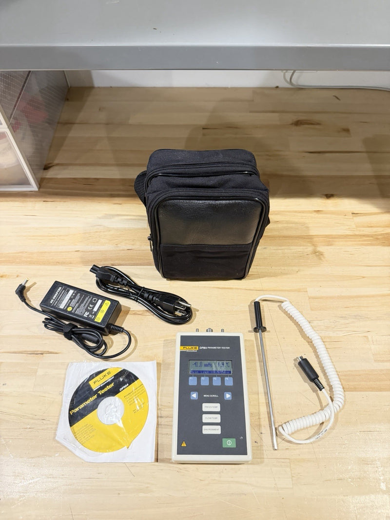 FLUKE BIOMEDICAL DPM4-2G PARAMETER TESTER W/ CHARGER & PROBE (TESTED) SHIPS FAST