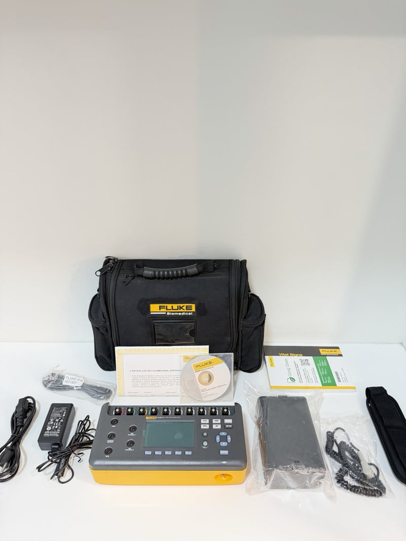 FLUKE BIOMEDICAL PROSIM 8 VITAL SIGNS SIMULATOR CALIBRATED 2023/2024