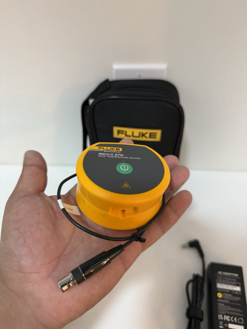FLUKE INCU II STH SKIN TEMPERATURE HEATER WITH CHARGER & BAG