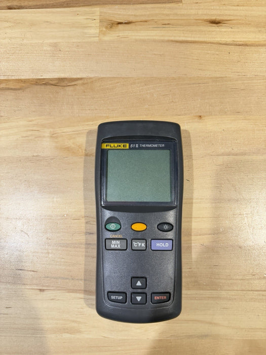 FLUKE 51 II TRUE RMS MULTIMETER (PARTS ONLY) FOR PARTS DOESN’T WORK - SHIPS FAST
