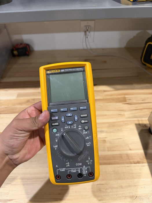 FLUKE 289 TRUE-RMS LOGGING MULTIMETER FOR PARTS